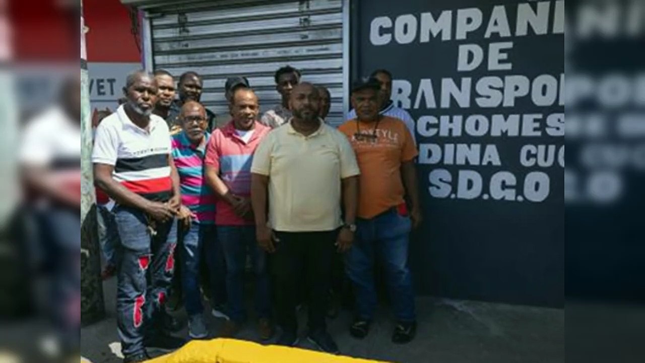 Choferes en conflicto con Antonio Marte por ruta de Villa Altagracia