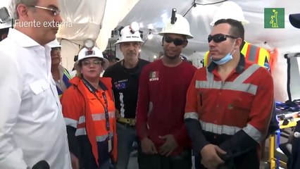 “Por fin”, las primeras palabras de los mineros al ser rescatados en Maimón