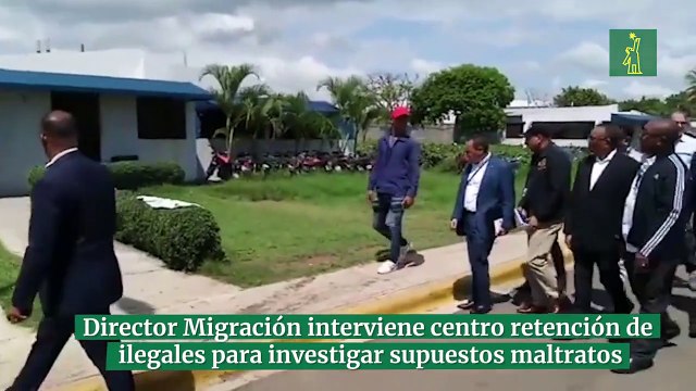 Director Migración interviene centro retención de ilegales para investigar supuestos maltratos