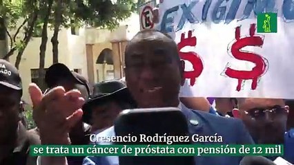 Cresencio Rodríguez García se trata un cáncer de próstata con pensión de 12 mil