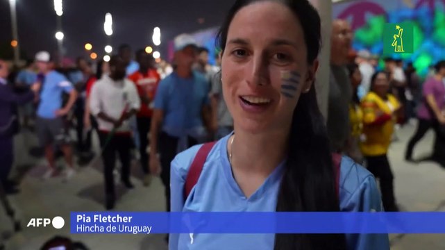 Uruguayos lamentan eliminatoria mundialista y surcoreanos celebran clasificación