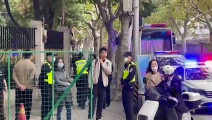 Policía y censura en China tras manifestaciones históricas