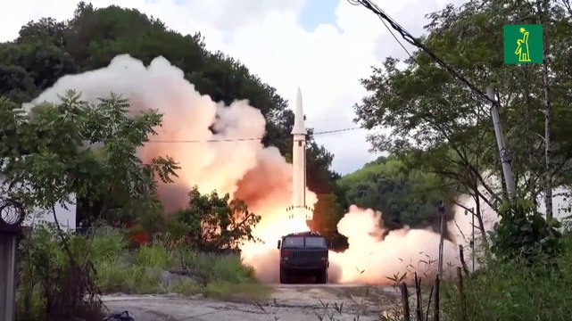 China sacude el Estrecho de Taiwán con prácticas de disparo de misiles
