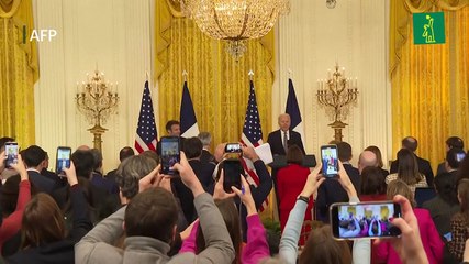 Biden y Macron cierran filas para buscar una salida a la guerra en Ucrania