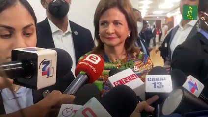 Vicepresidenta responde a Leonel: “No nos vamos a desenfocar”