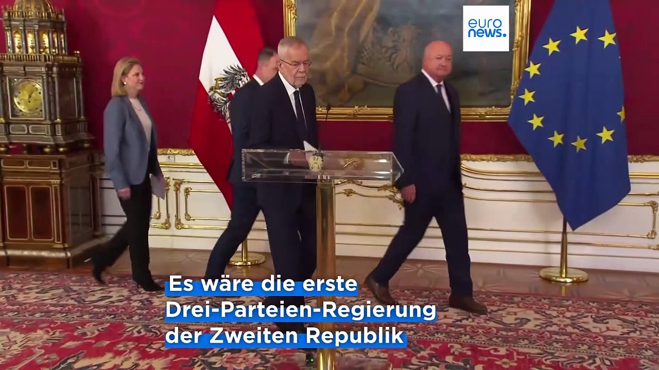 Österreich: Regierungsbildung auf der Zielgeraden