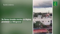 Se forma tromba marina en Higüey provincia La Altagracia