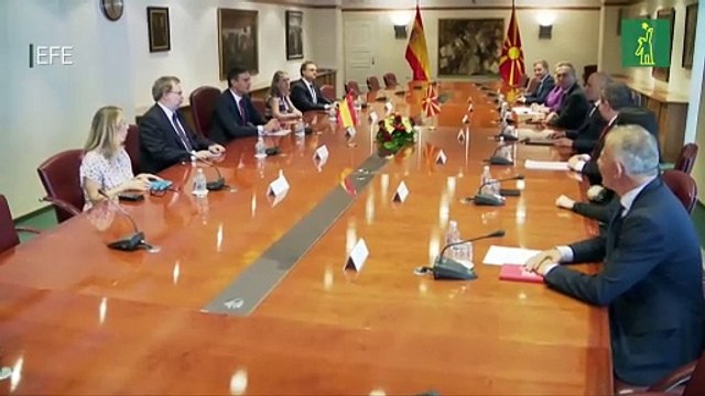 Sánchez defiende en Montenegro y Macedonia del Norte la integración en la UE de los Balcanes