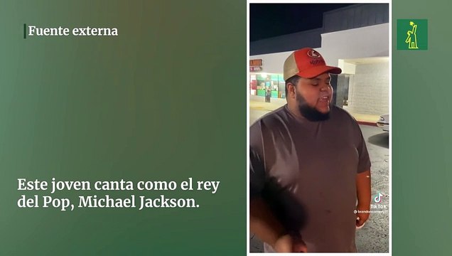 Este joven canta como el rey del Pop, Michael Jackson
