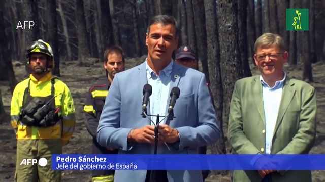 España declarará catástrofe en las zonas afectadas por los grandes incendios