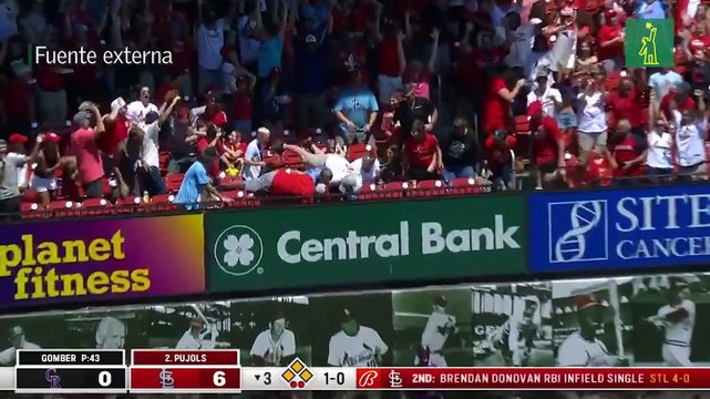 Albert Pujols llega a 690 jonrones con un grand slam