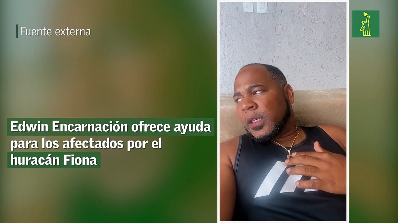Edwin Encarnación ofrece ayuda para los afectados por el huracán Fiona
