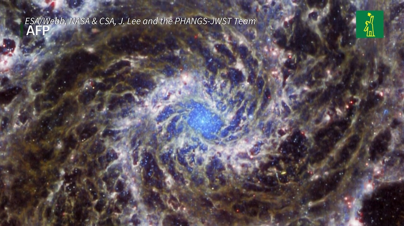 El telescopio James Webb captura nuevos detalles de la Galaxia Fantasma ...