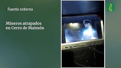 Mineros atrapados en Cerro de Maimón