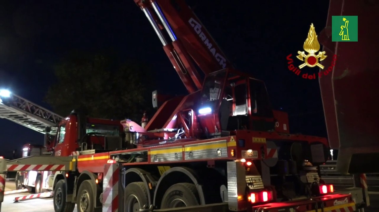 Continúa la búsqueda de desaparecidos de las inundaciones en centro de Italia