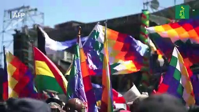 Luis Arce y Evo Morales marchan contra presunta conspiración en Bolivia