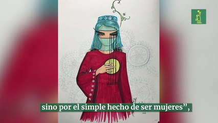 Shamsia la gráfitera afgana que clama por la libertad  perdida de todas las mujeres en Afganistán