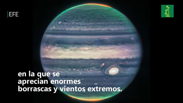 Nuevas imágenes de Júpiter arrojan pistas sobre su vida interna