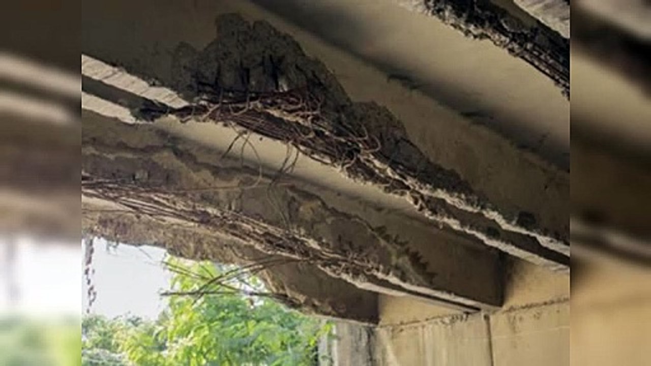 Camiones no respetan la altura de puentes