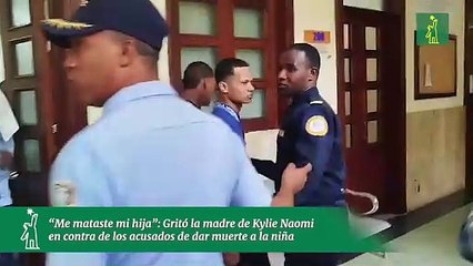 “Me mataste mi hija”: Gritó la madre de Kylie Naomi en contra de los acusados de dar muerte a la niña
