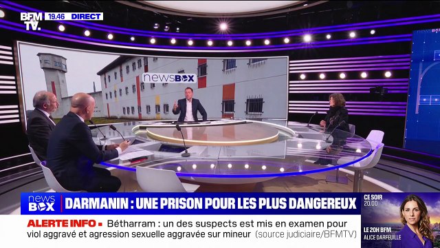 Prison de haute sécurité: Dominique Simonnot appelle Gérald Darmanin à faire attention à respecter les droits fondamentaux qui sont enfermés