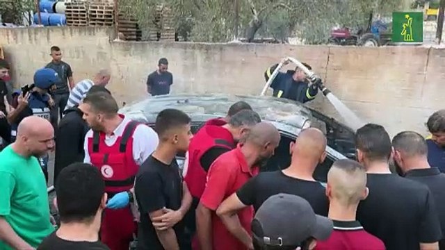 Bombardeo israelí mata a tres palestinos en tercer día de operaciones en Cisjordania