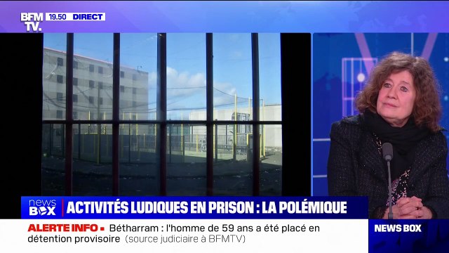 Fin des activités ludiques en prison: Dominique Simonnot estime que Gérald Darmanin est allé trop loin