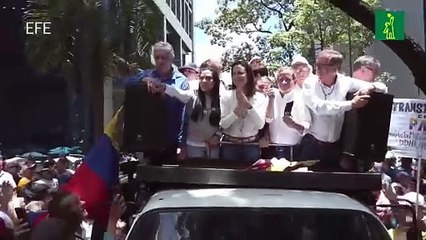 Machado asegura que los militares de Venezuela saben lo que tienen que hacer en esta hora.mp4