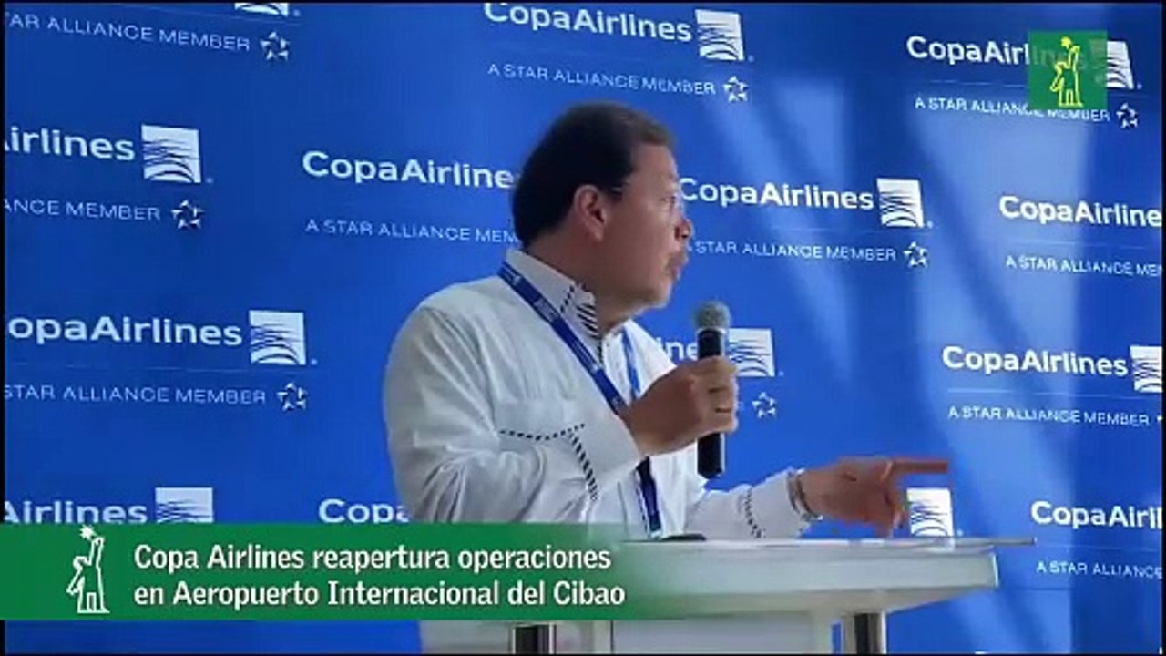 Copa Airlines reapertura operaciones en Aeropuerto Internacional del Cibao