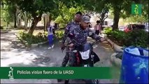 Policías violan fuero de la UASD
