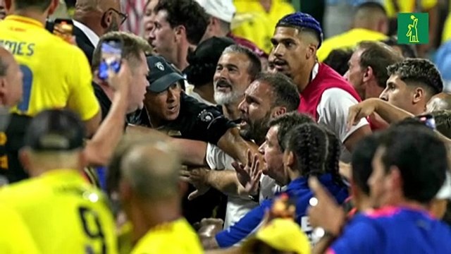 Once futbolistas uruguayos sancionados por incidentes en Copa América