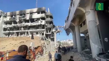 El hospital Shifa de Gaza ha quedado totalmente fuera de servicio por el asalto israelí
