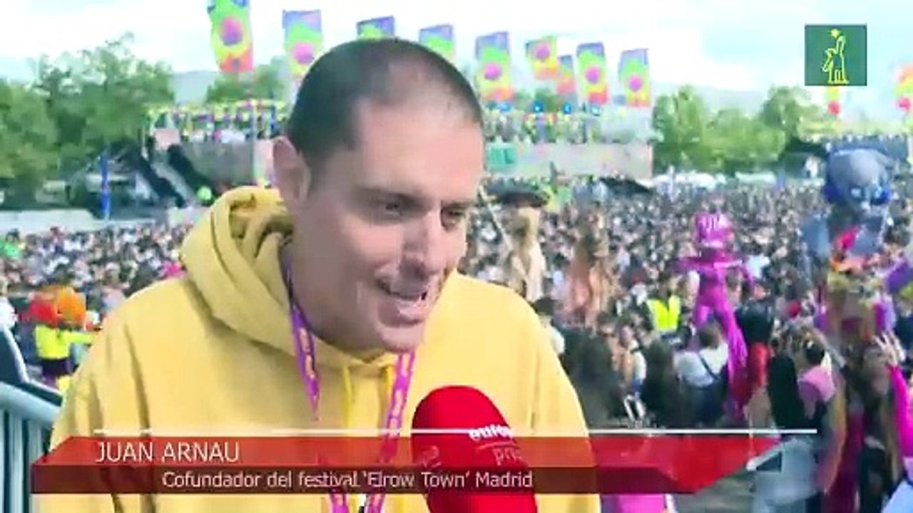 Madrid se convierte en la capital de la música electrónica con el festival 'Elrow Town'