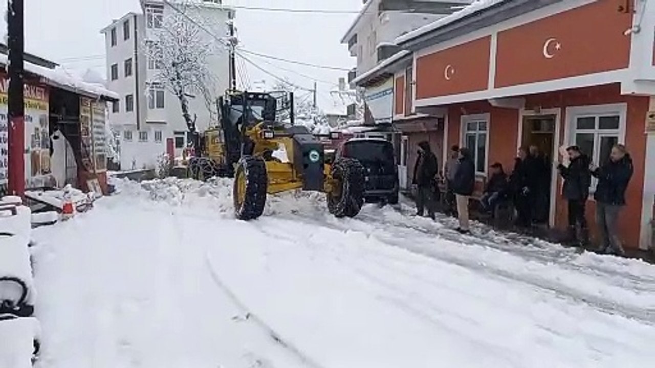 Yazlık köyü kış görüntüleri 2025