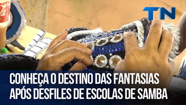 Conheça o destino das fantasias após desfiles de escolas de samba