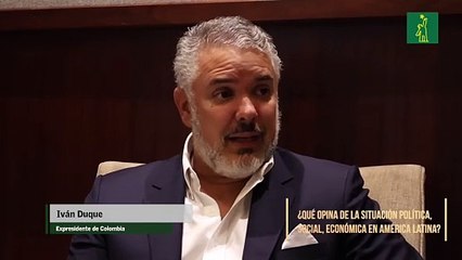 Expresidente colombiano evalúa positivamente al país y analiza la crisis haitiana