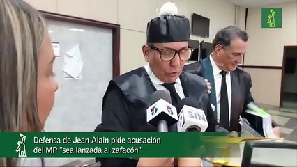 Defensa De Jean Alain Pide Acusación Del Mp "Sea Lanzada Al Zafacón"