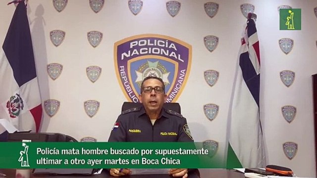 Policía mata hombre buscado por supuestamente ultimar a otro ayer martes en Boca Chica