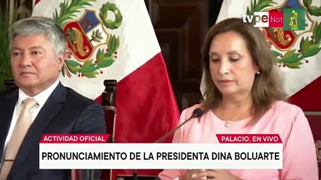 Boluarte niega poseer relojes y joyas valiosas y pide pasar la página