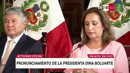 Boluarte niega poseer relojes y joyas valiosas y pide "pasar la página"