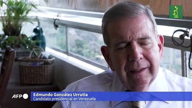 Es momento de una transición en paz en Venezuela, dice candidato opositor González a la AFP