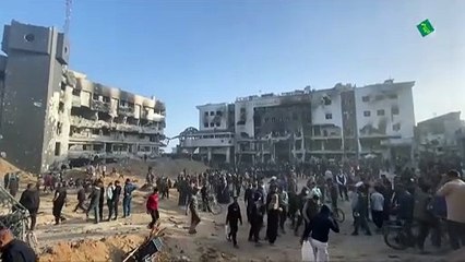 El ejército israelí se retira del hospital Al Shifa de Gaza