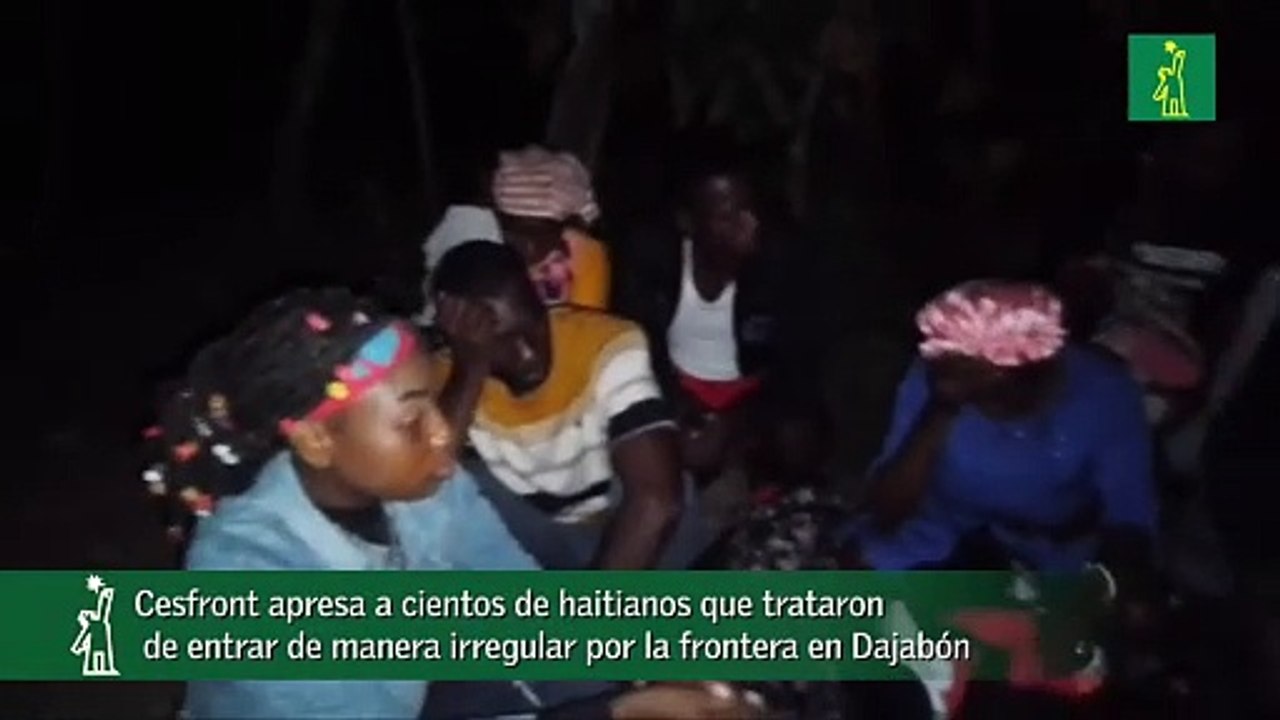 Cesfront Apresa A Cientos De Haitianos Que Trataron De Entrar De Manera Irregular Por La Frontera En Dajabón