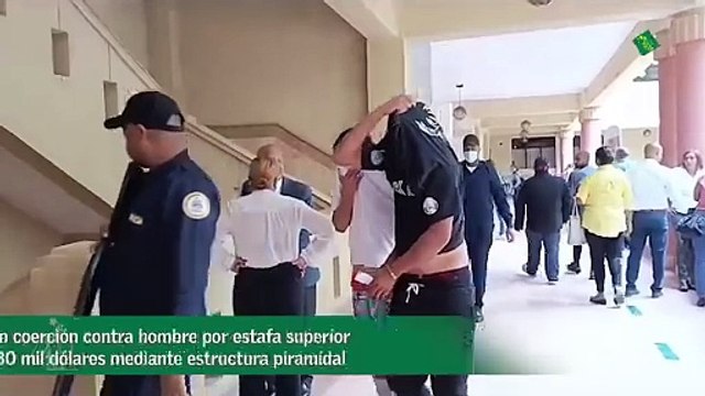 Aplazan coerción contra hombre por estafa superior a los 180 mil dólares mediante estructura piramidal