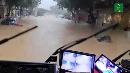 Al menos cuatro muertos por lluvias torrenciales en el sur de China