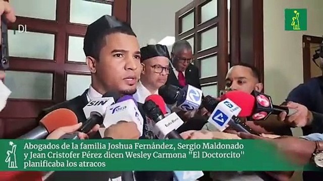 Abogados de la familia Joshua Fernández, Sergio Maldonado y Jean Cristofer Pérez dicen Wesley Carmona El Doctorcito planificaba los atracos