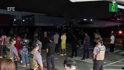 Nadie se fue voluntariamente en vuelo de retorno de migrantes acordado entre Panamá y EE.UU.