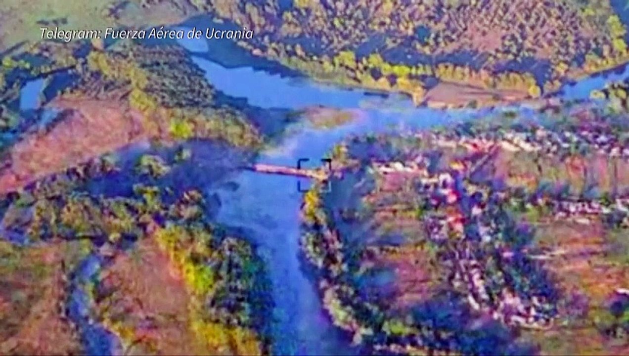 Ucrania reivindica la destrucción de otro puente estratégico en la región rusa de Kursk