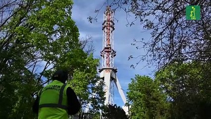 Un Bombardeo Ruso Destruye La Torre De Televisión De La Segunda Ciudad De Ucrania