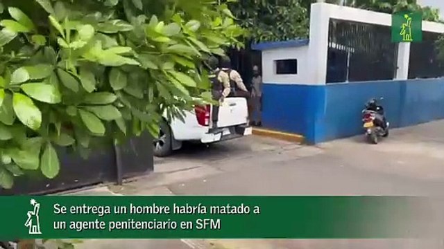 Se Entrega Un Hombre Habría Matado A Un Agente Penitenciario En Sfm